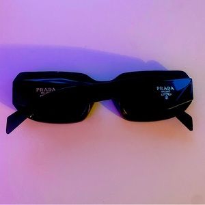 New Prada Black Sunglasses